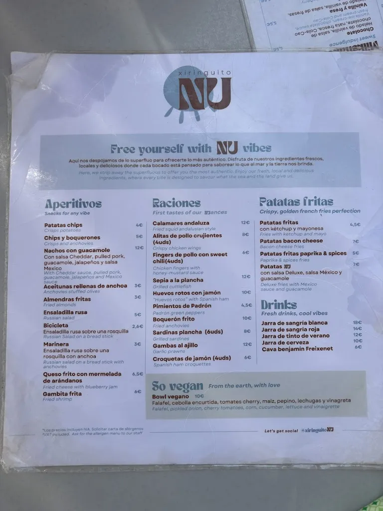 Menu_Xiringuito NU_Pilar de la Horadada_image_4