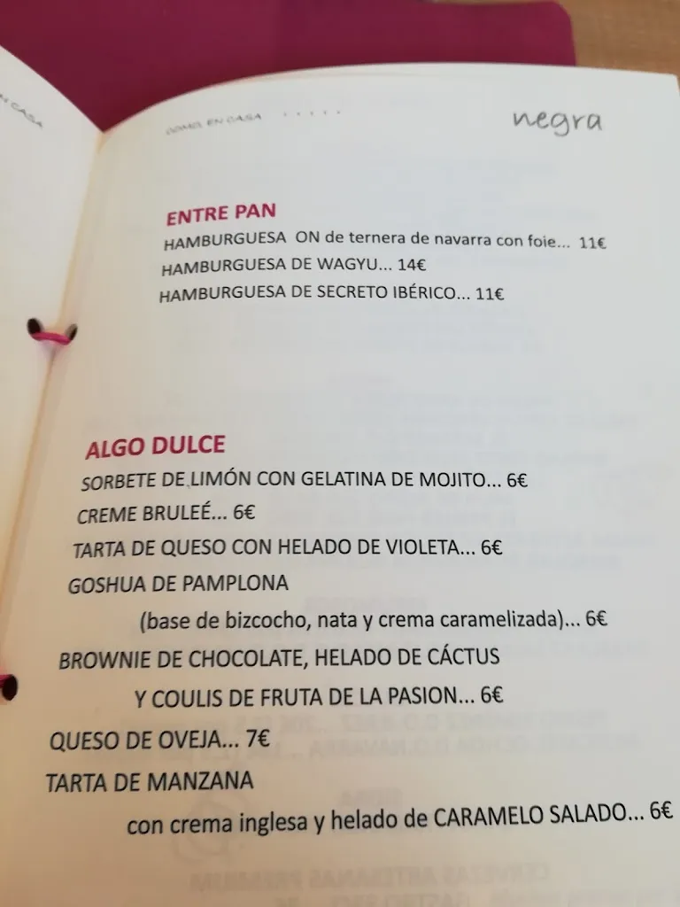 Menu_Oveja Negra Pamplona_Barañáin_image_3