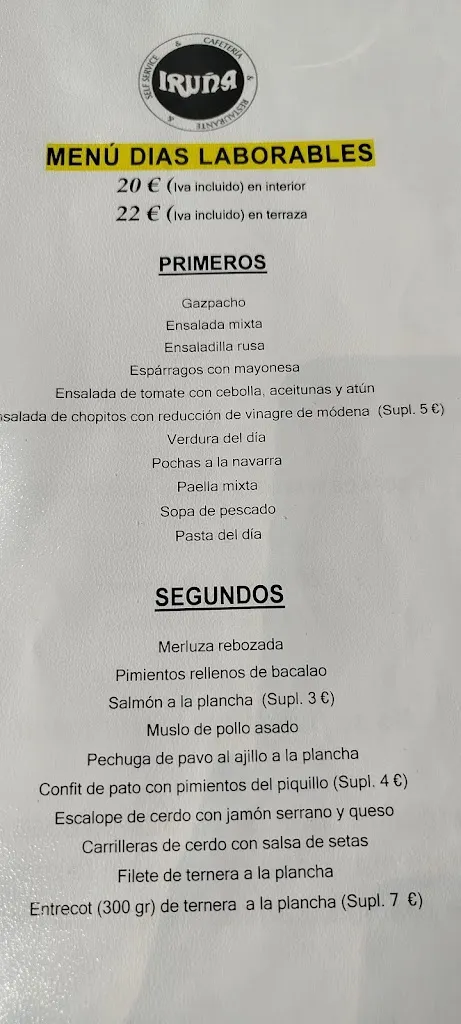 rOSA tADEO_Iruña Jatetxea_Barañáin_review