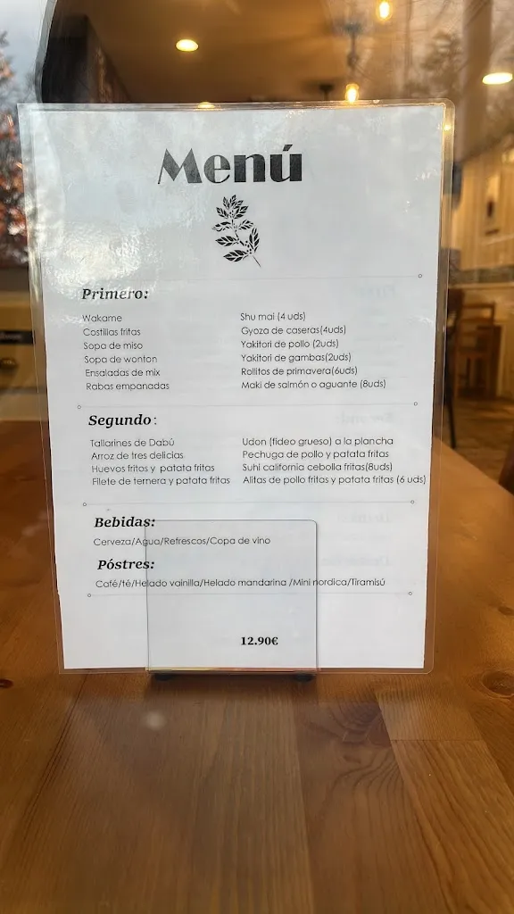 Menu_Bar Restaurante Hakka E11even_Barañáin_image_1
