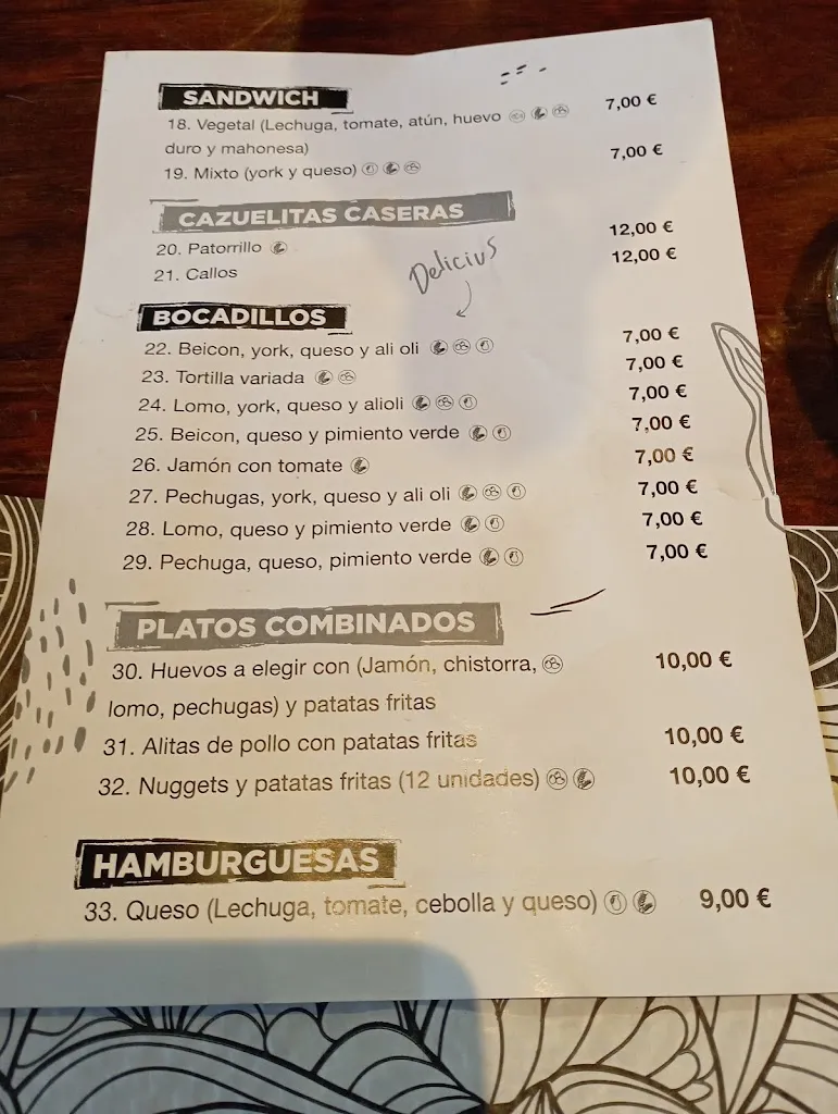 Menu_Bar 40 Ligues_Cintruénigo_image_1