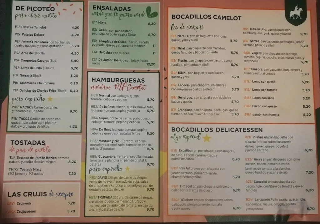 Menu_Camelot Jatetxea_Cintruénigo_image_2