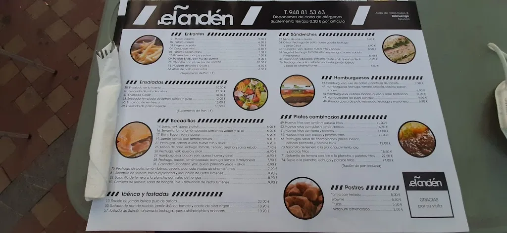 Local guide_Bocatería El Andén_Cintruénigo_review