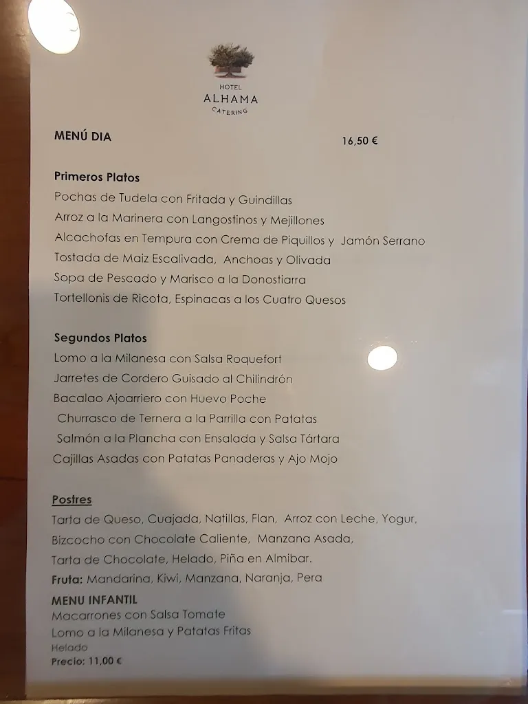 Menu_Alhama Restaurante - Catering_Cintruénigo_image_1