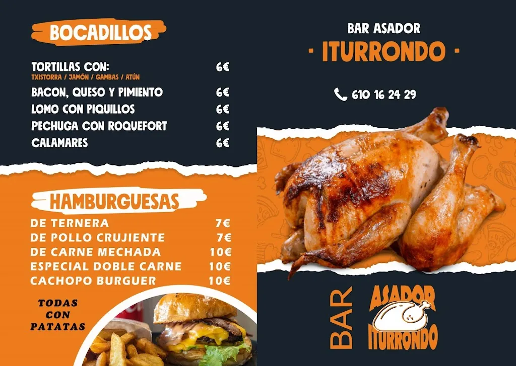 Menu_Bar asador Iturrondo_Enériz/Eneritz_immagine_1