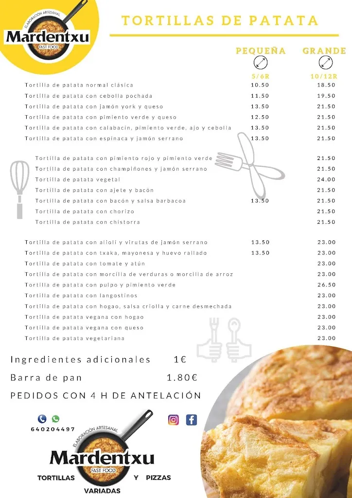 Menu_Mardentxu Fast Food_Ermitagaña_image_1