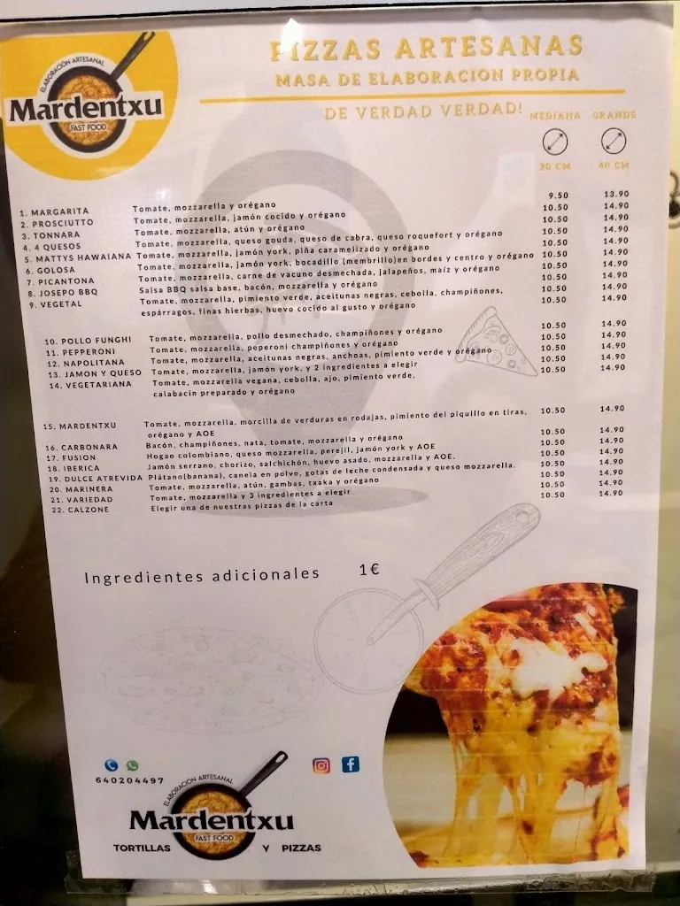 Menu_Mardentxu Fast Food_Ermitagaña_image_3