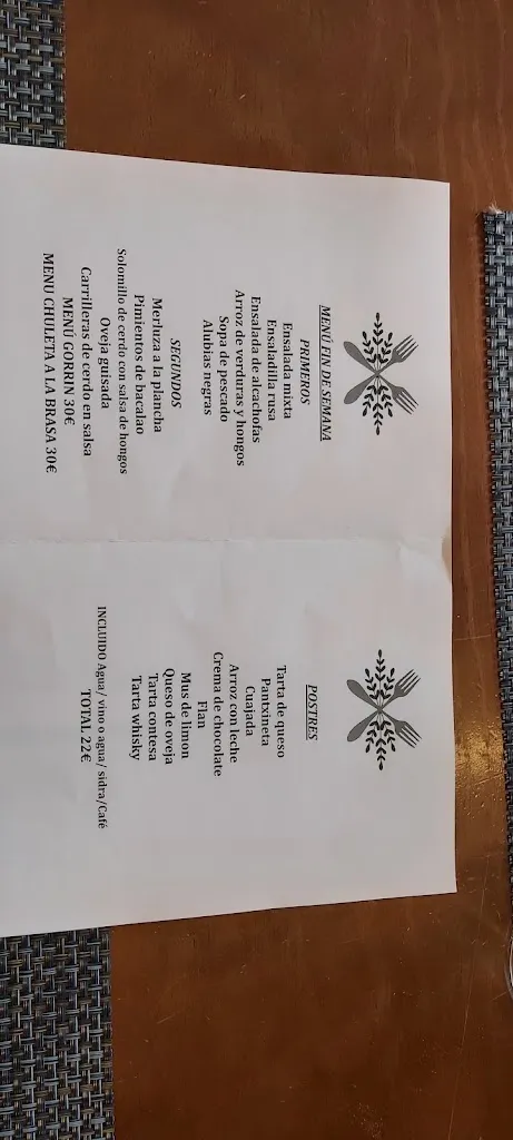 Menu_Lizarragako Benta / Venta de Lizarraga_Ergoiena_image_4