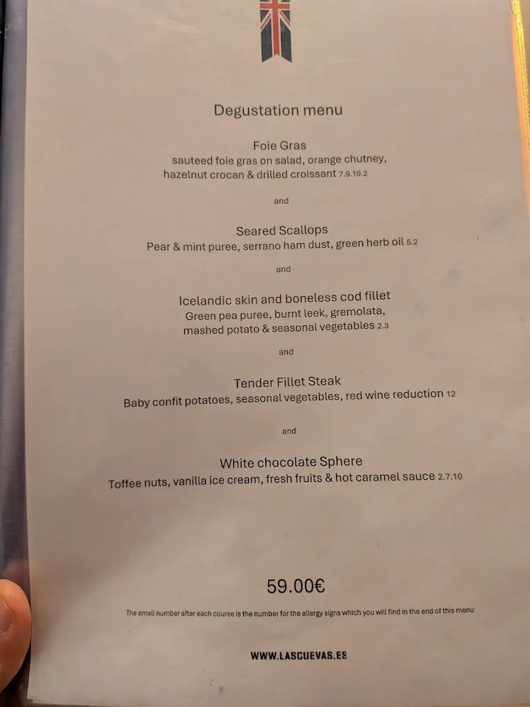 Menu_Las Cuevas_San Miguel de Salinas_image_2