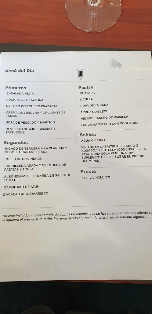 Menu_Restaurante Ospel | Comidas - Menu del Dia_Elorz_image_1