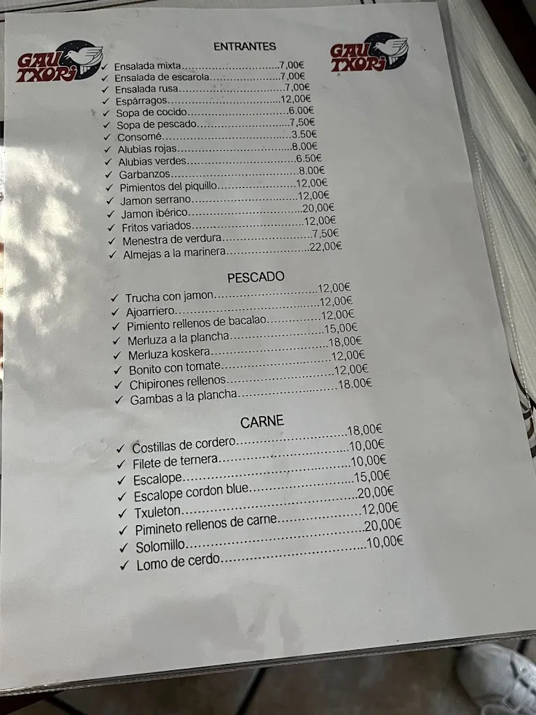 Menu_Restaurante -Gau Txori- Jatetxea_Esteribar_image_1