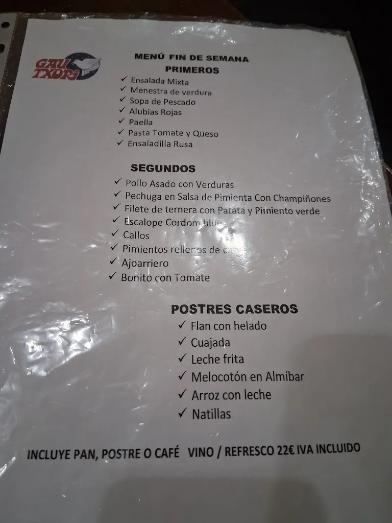 Menu_Restaurante -Gau Txori- Jatetxea_Esteribar_image_2