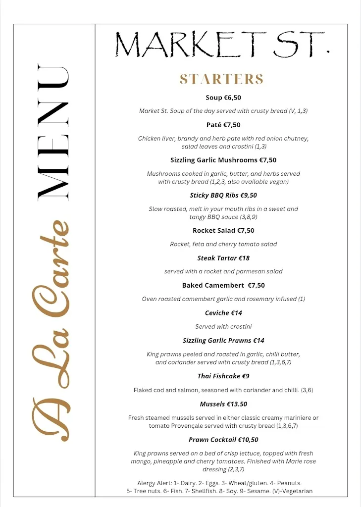 Menu_Market St. Restaurant_San Miguel de Salinas_immagine_2