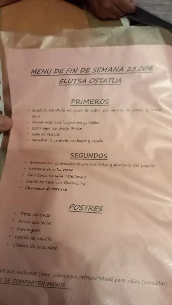 Menu_Elutsa Ostatua Restaurante Estanco_Etxalar_image_3