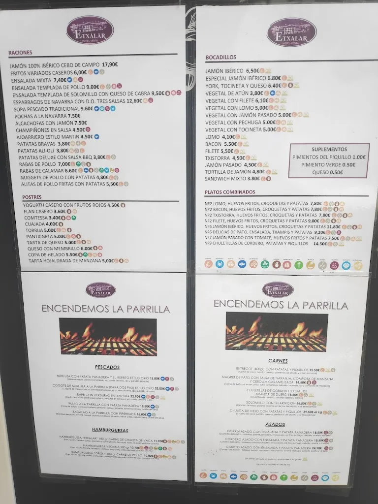 Menu_Restaurante Peña Plata_Etxalar_image_1