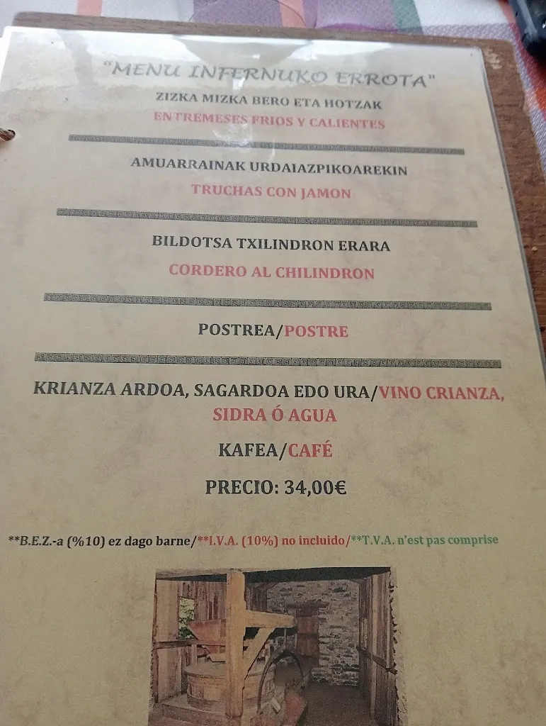 Menu_Etxebertzeko Borda_Etxalar_image_1