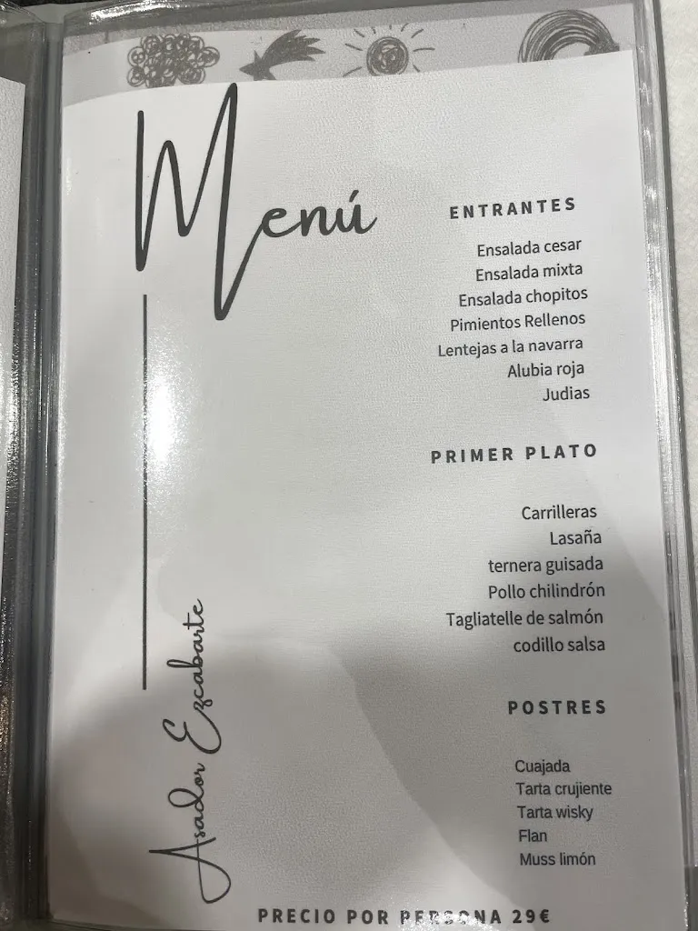 Menu_Asador Ezcabarte | Oricain_Ezcabarte_image_2