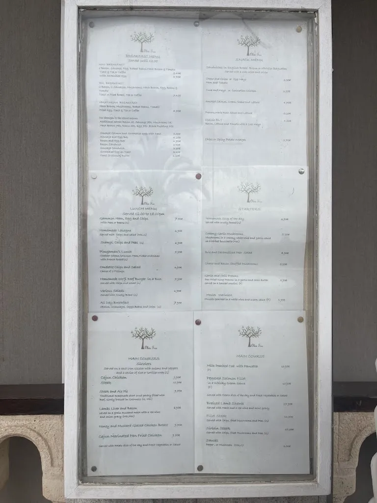 Menu_The Olive Tree Restaurant_San Miguel de Salinas_image_4