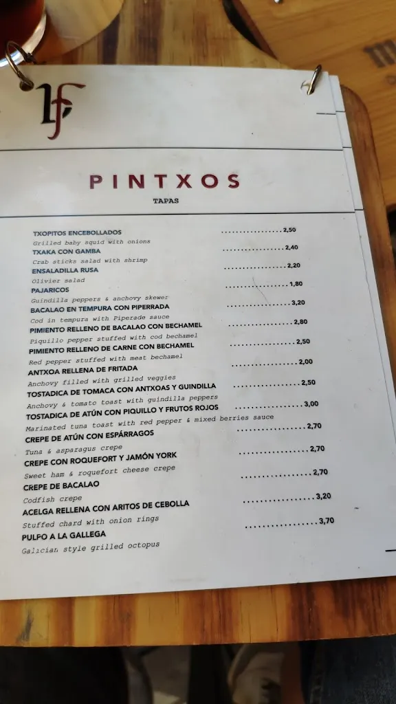 Menu_Bar -Fitero- Taberna_Fitero_image_2