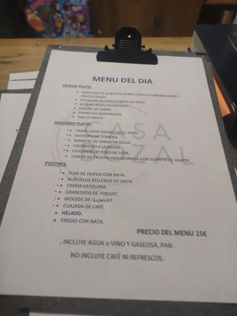 Menu_Restaurante Casa Bozal_Fustiñana_image_1