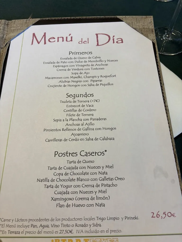 Menu_Bar Restaurante Ibarraetxea_Garaioa_image_3