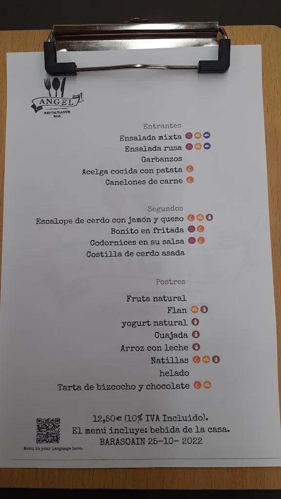 Menu_Bar-Restaurante Ángel_Garínoain_image_4
