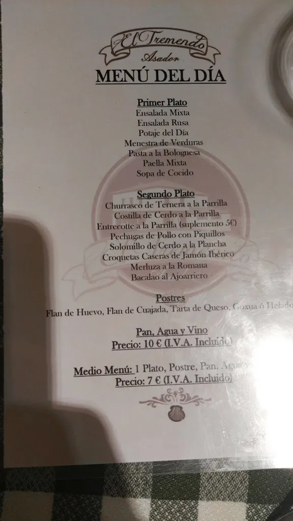 Menu_Asador El Tremendo_Cizur_image_2