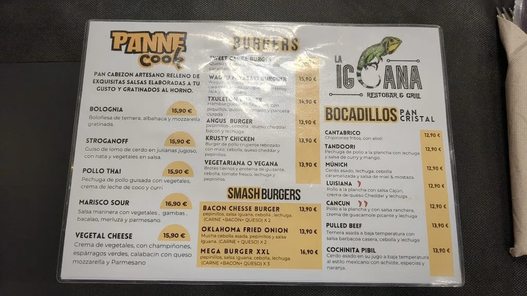 Menu_La Iguana Zizur Resto-bar_Cizur_image_3