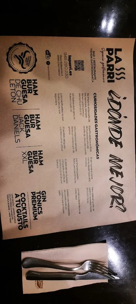 Menu_Bar Restaurante La parrillada_Cizur_image_2