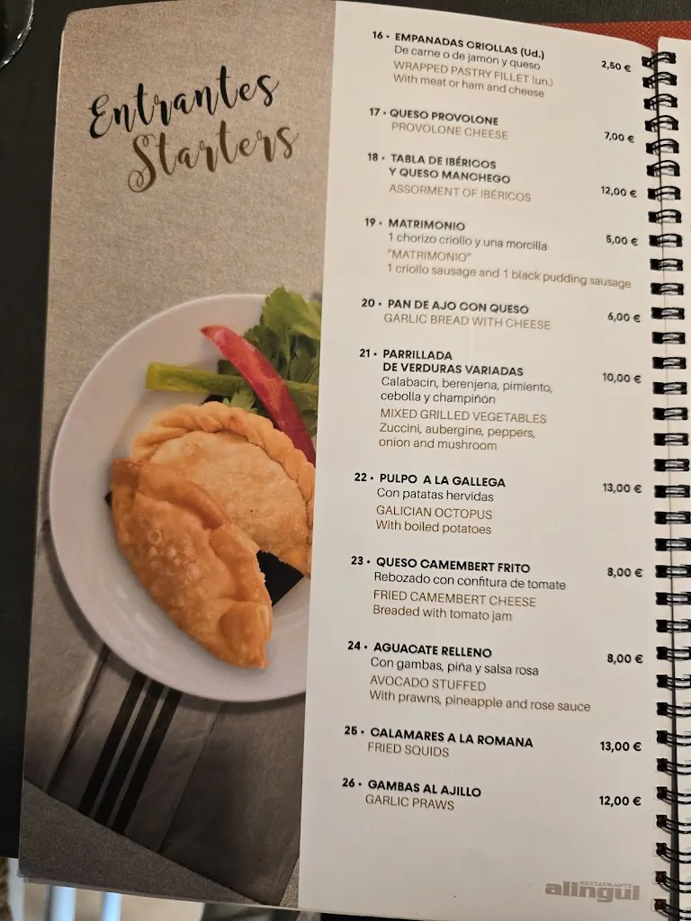 Menu_Conesa Castle_San Miguel de Salinas_image_1