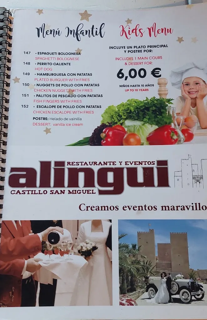 Menu_Conesa Castle_San Miguel de Salinas_image_4