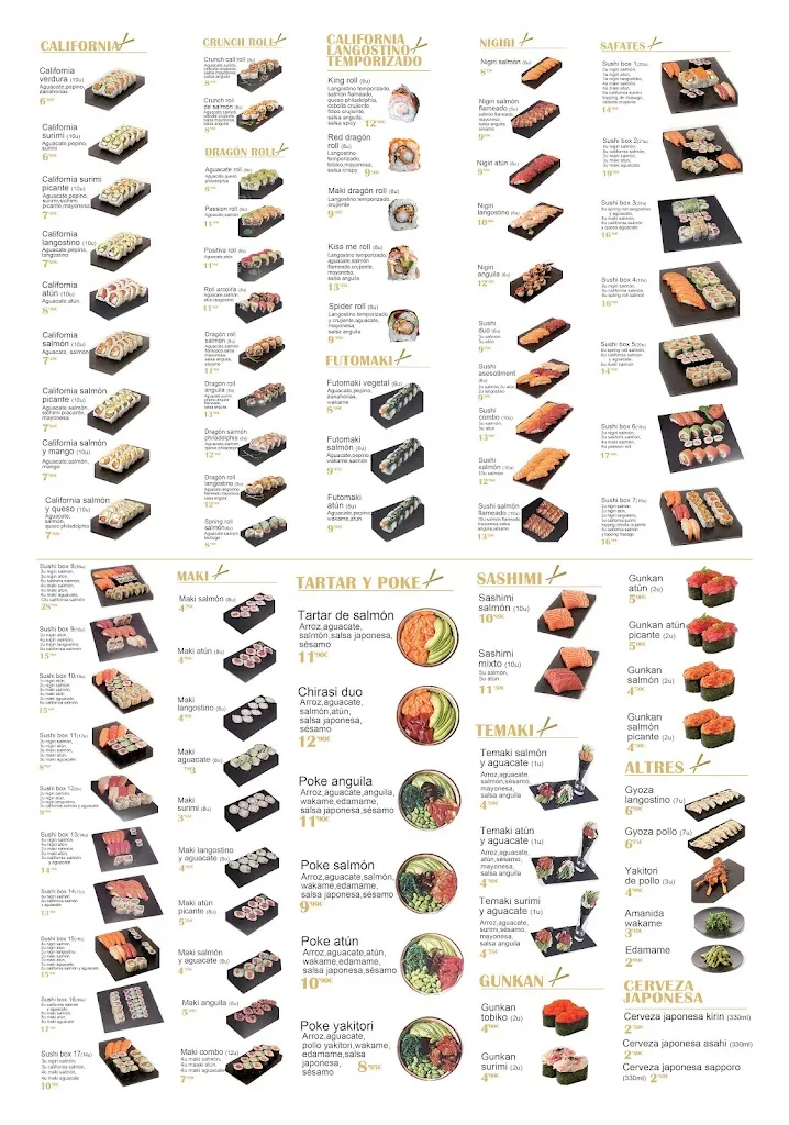 Menu_SUSHI ARDOI_Cizur_image_1