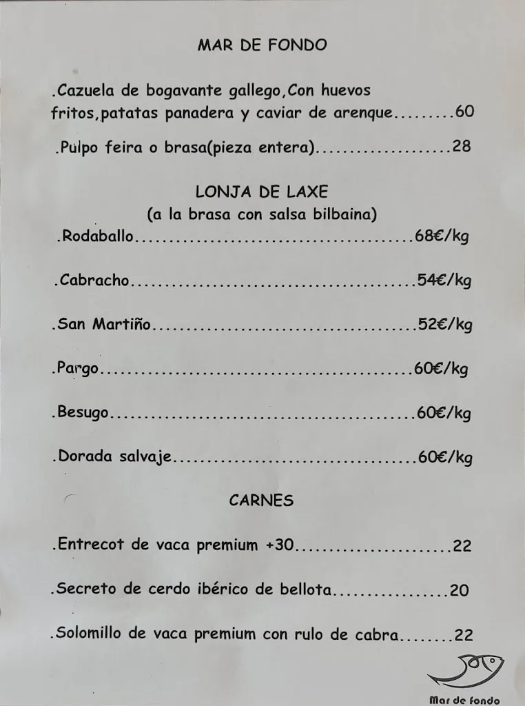 Menu_Restaurante Mar De Fondo _Cabana de Bergantiños_image_2