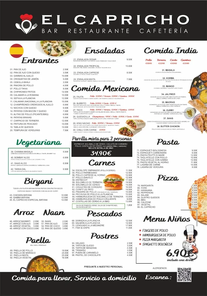 Menu_EL CAPRICHO_San Miguel de Salinas_image_1