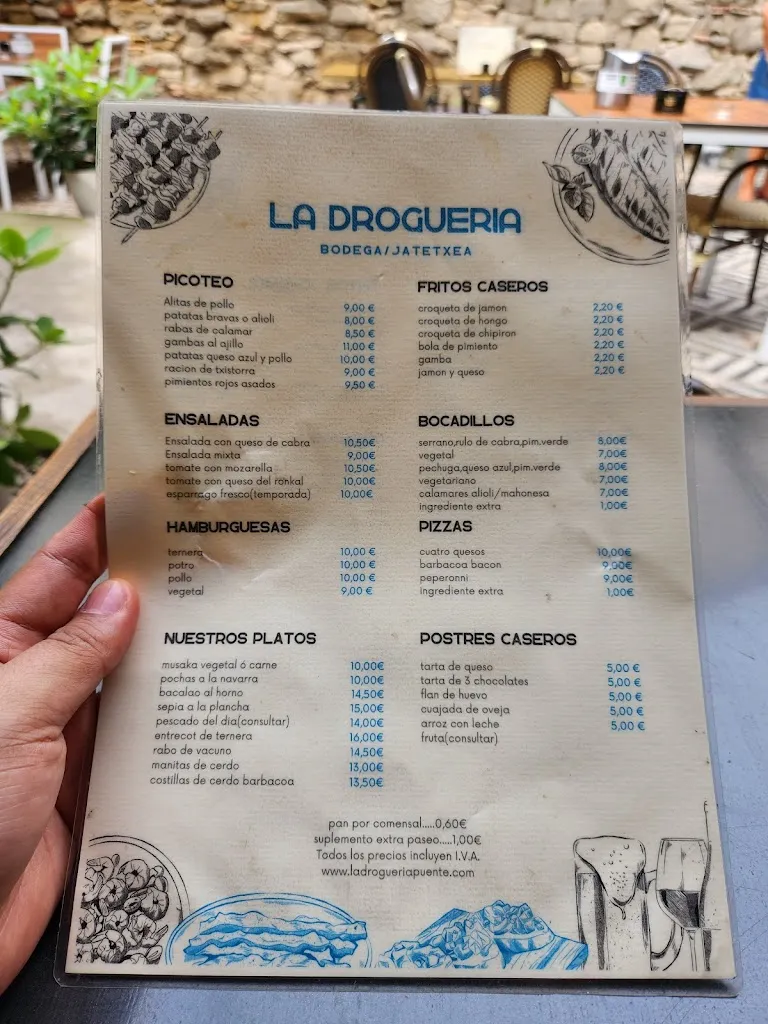 Menu_La Droguería Bodega Jatetxea_Guirguillano_image_4