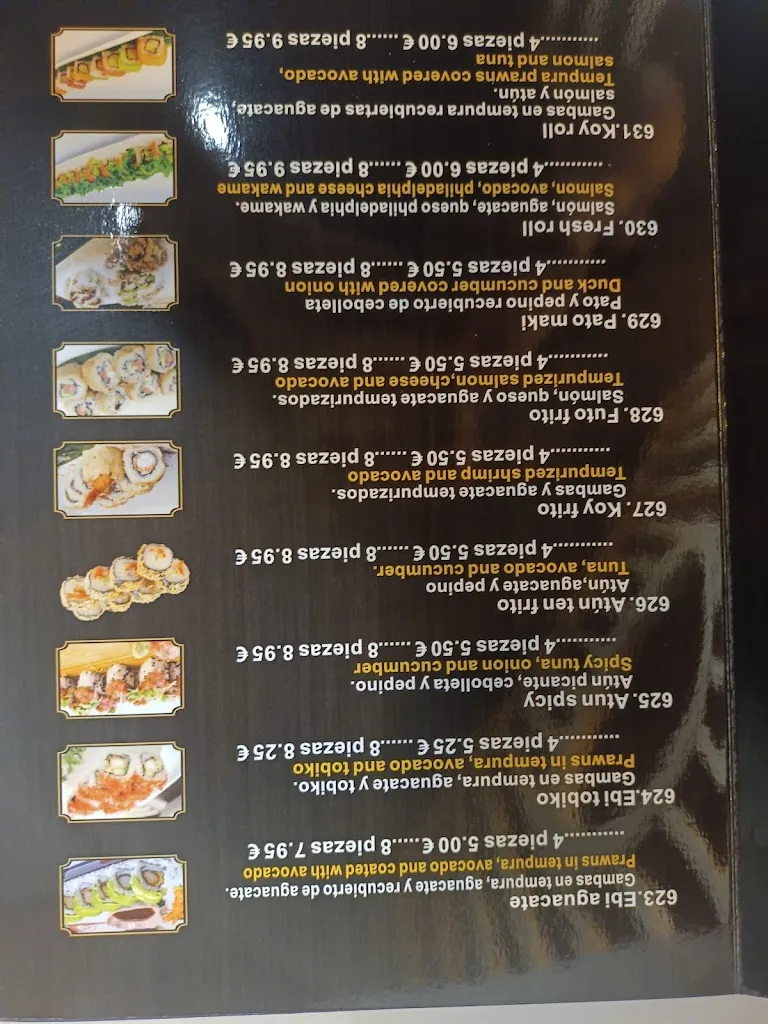 Menu_Restaurante Koy Asiatico_San Miguel de Salinas_image_1