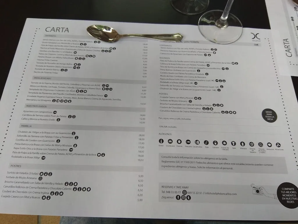 Menu_Restaurante Hotel Don Carlos_Huarte-Uharte_image_3