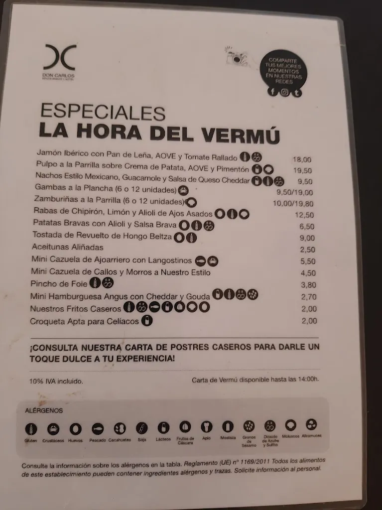 Menu_Restaurante Hotel Don Carlos_Huarte-Uharte_image_4