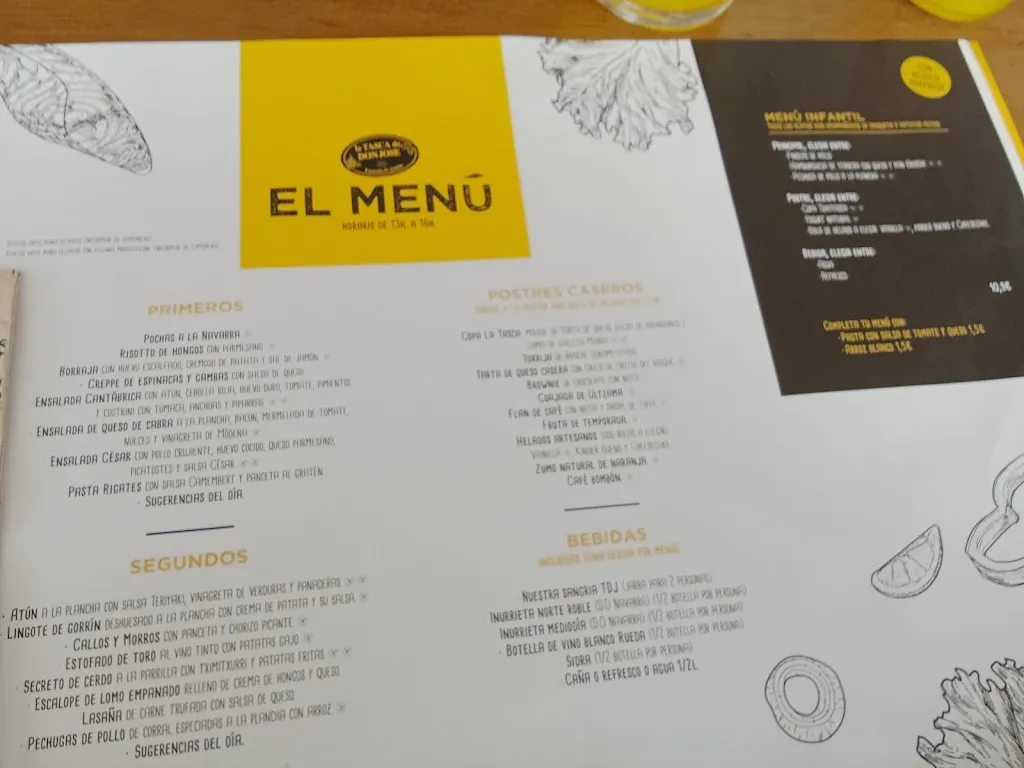 Menu_La Tasca de Don José Itaroa_Huarte-Uharte_immagine_1