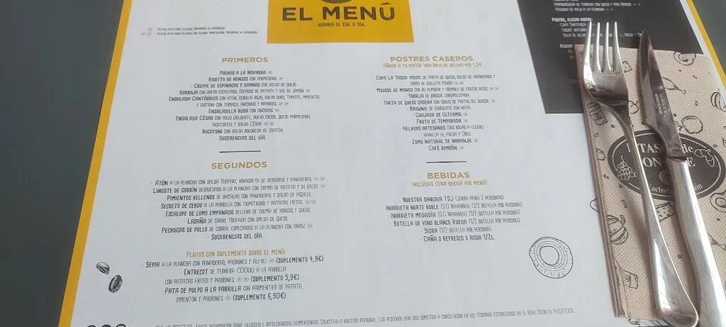 Menu_La Tasca de Don José Itaroa_Huarte-Uharte_immagine_2