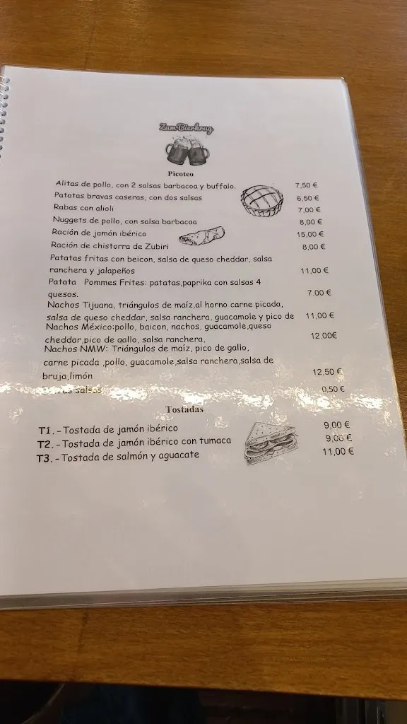 Menu_Zum Bier Krug_Huarte-Uharte_image_4