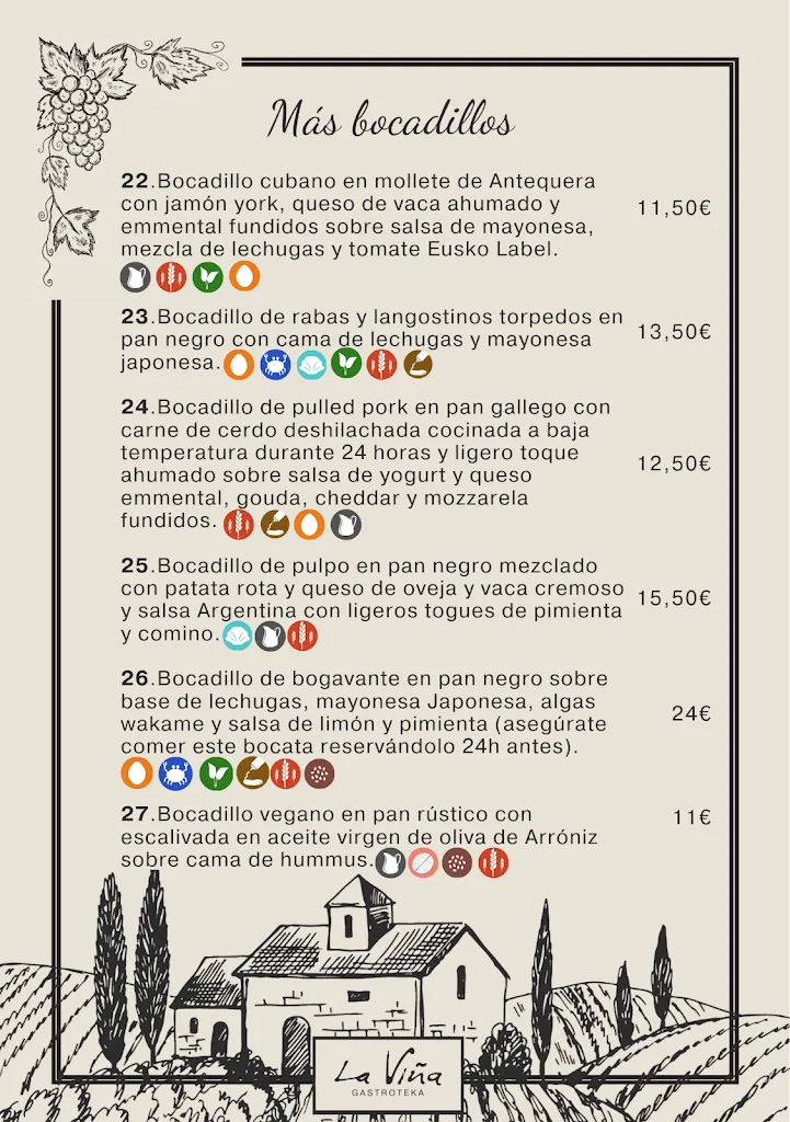 Menu_La Viña Gastroteka l Restaurante Pamplona_Juslapeña_image_1