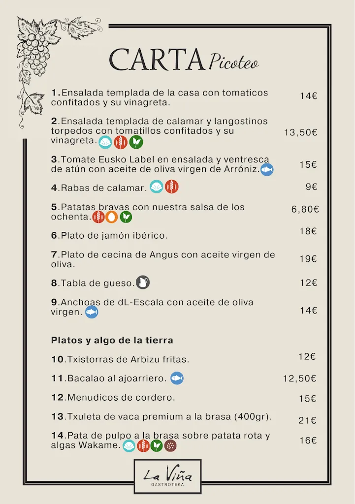 Menu_La Viña Gastroteka l Restaurante Pamplona_Juslapeña_image_4