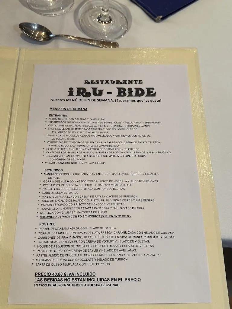 Menu_Restaurante Iru Bide_Izagaondoa_image_1