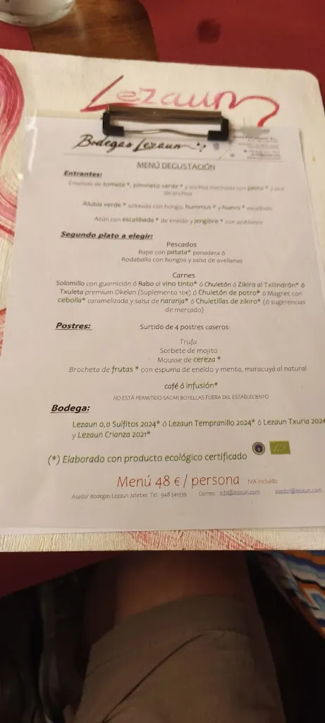 Menu_Bodegas Lezaun_Lezáun_image_1