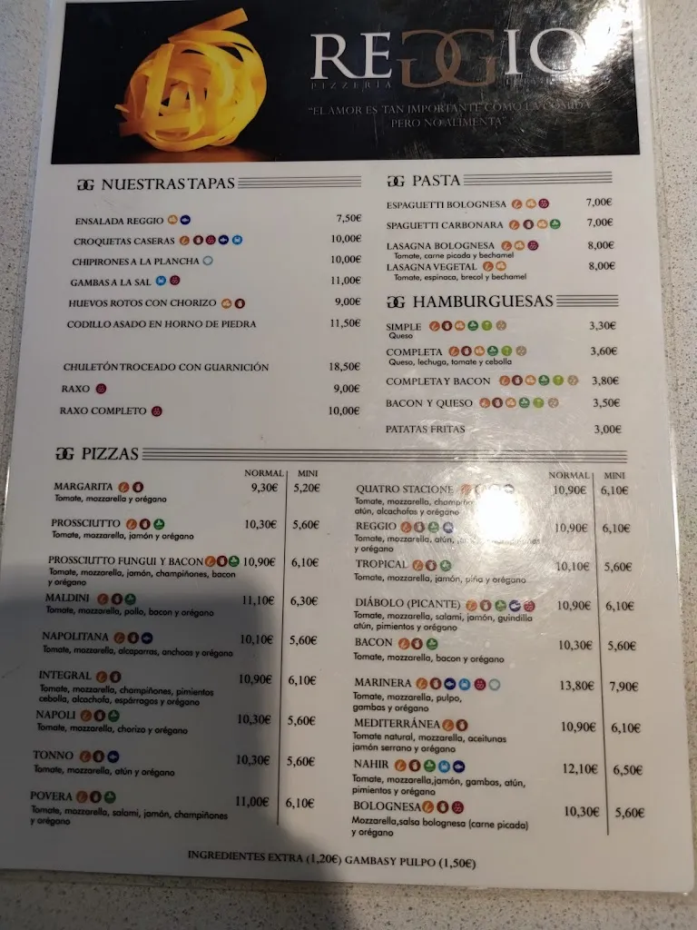 Menu_Pizzeria Reggio_Cabana de Bergantiños_image_2