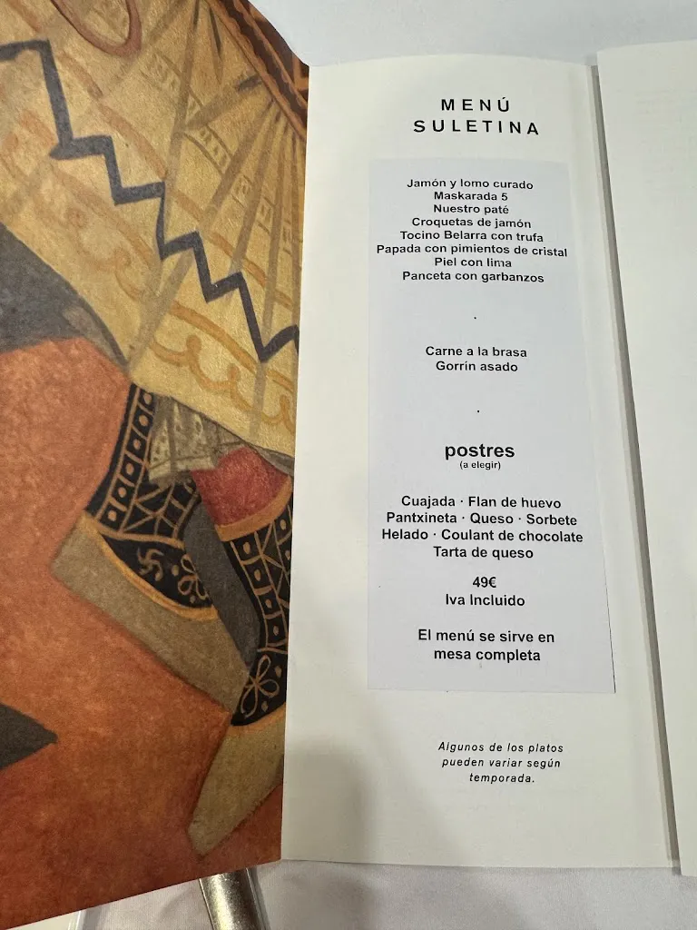 Menü_MASKARADA Jatetxea_Lekunberri_Bild_4