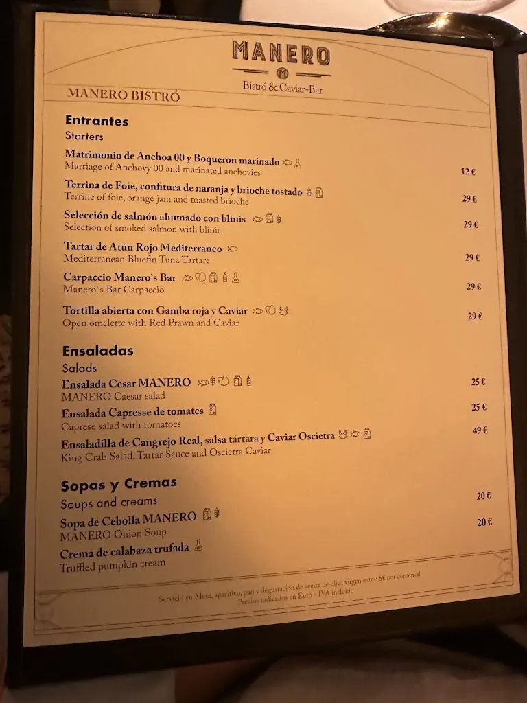 Menu_Manero Madrid - Marqués de Cubas_Mañeru_immagine_3