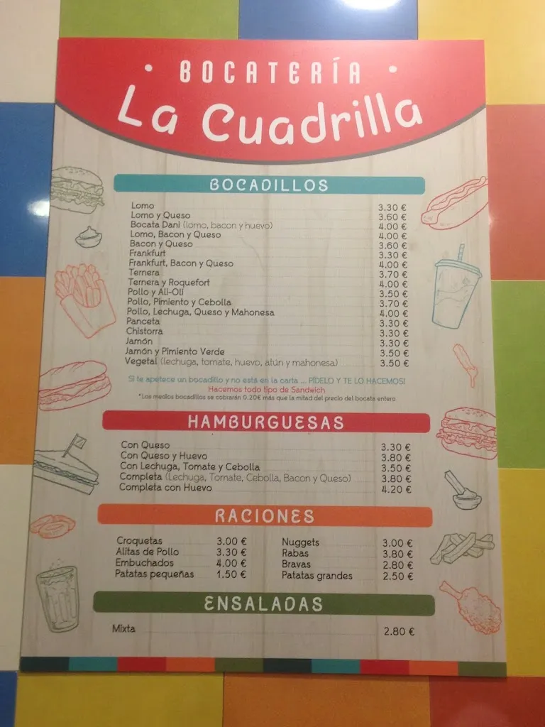 Menu_Bocateria La Cuadrilla_Mendavia_image_2