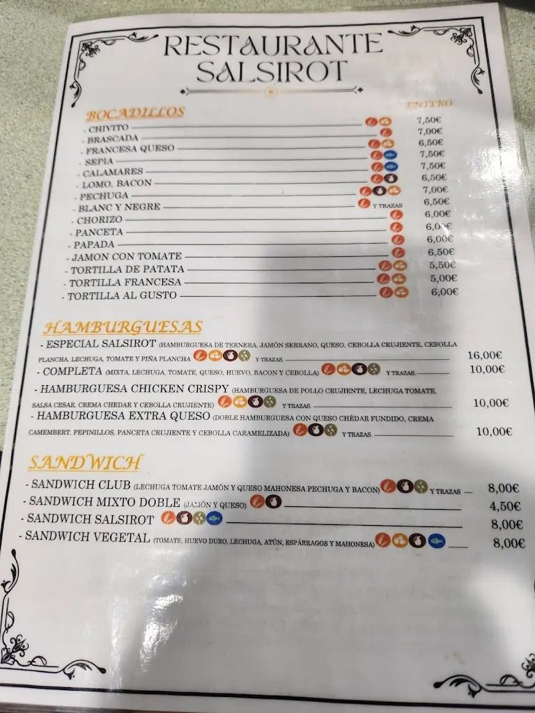 Menu_El Salsirut Restaurante_Monreal/Elo_image_1